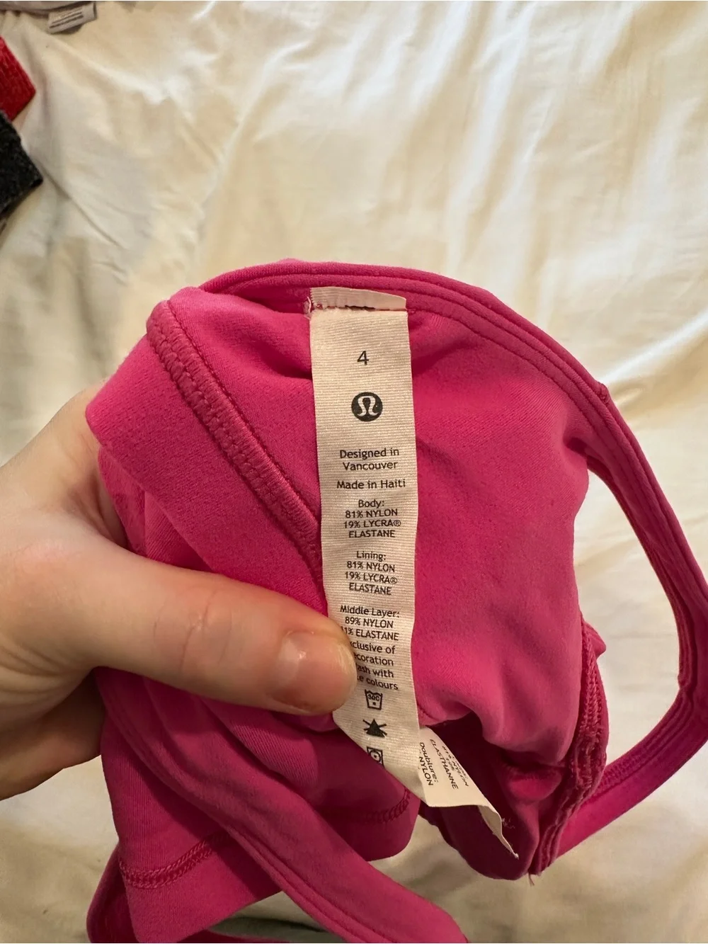 lululemon athletica sonic pink align tank
